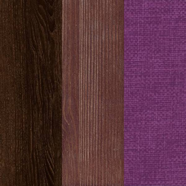Расцветка Комбо: ЛДСП Дуб Кантербери/Венге (сосна)/Savana Berry (фиолетовый)