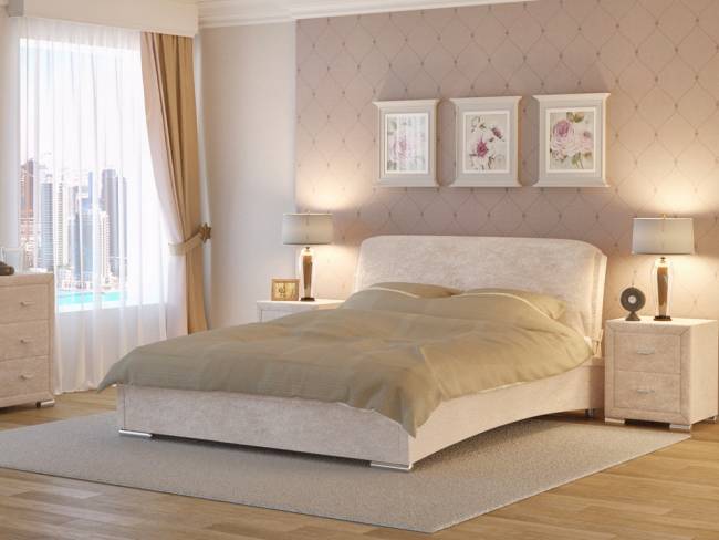 Кровать Nuvola-4 (1 подушка)
