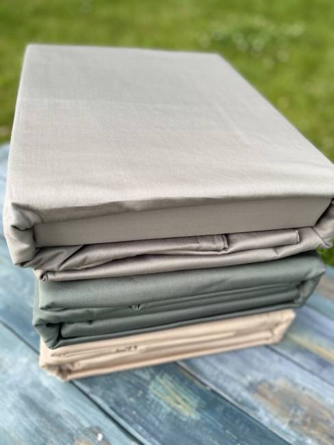 Комплект постельного белья из хлопка Зеленый Комплект постельного белья из хлопка Зеленый