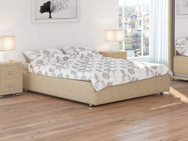 Кровать Como 1 Base, цвет: Бежевый перламутр Кровать Como 1 Base, цвет: Бежевый перламутр