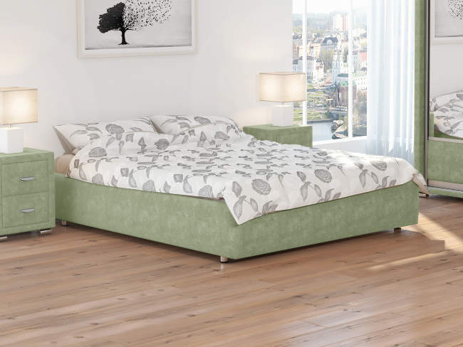 Кровать Como 1 Base, цвет: Лофти Олива Кровать Como 1 Base, цвет: Лофти Олива