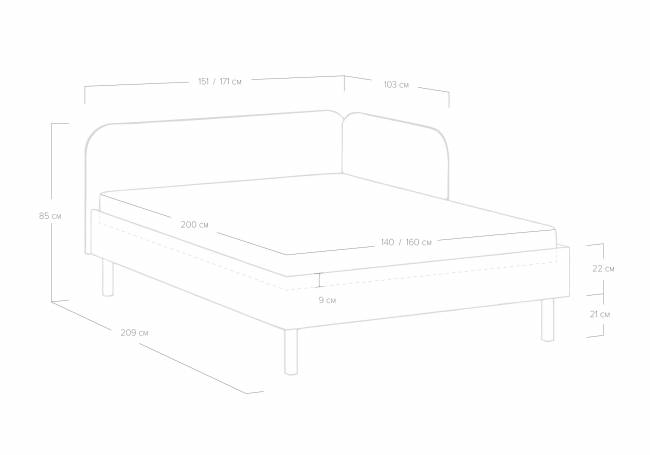 Кровать Julia Кровать Julia