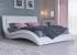 Кровать Атлантико с подъемным механизмом, цвет: Экокожа Белая Кровать Атлантико с подъемным механизмом, цвет: Экокожа Белая