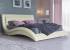 Кровать Атлантико с подъемным механизмом, цвет: Экокожа Молочный перламутр Кровать Атлантико с подъемным механизмом, цвет: Экокожа Молочный перламутр