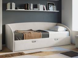 180-200 Кровать Bono Белый (TM-14)
